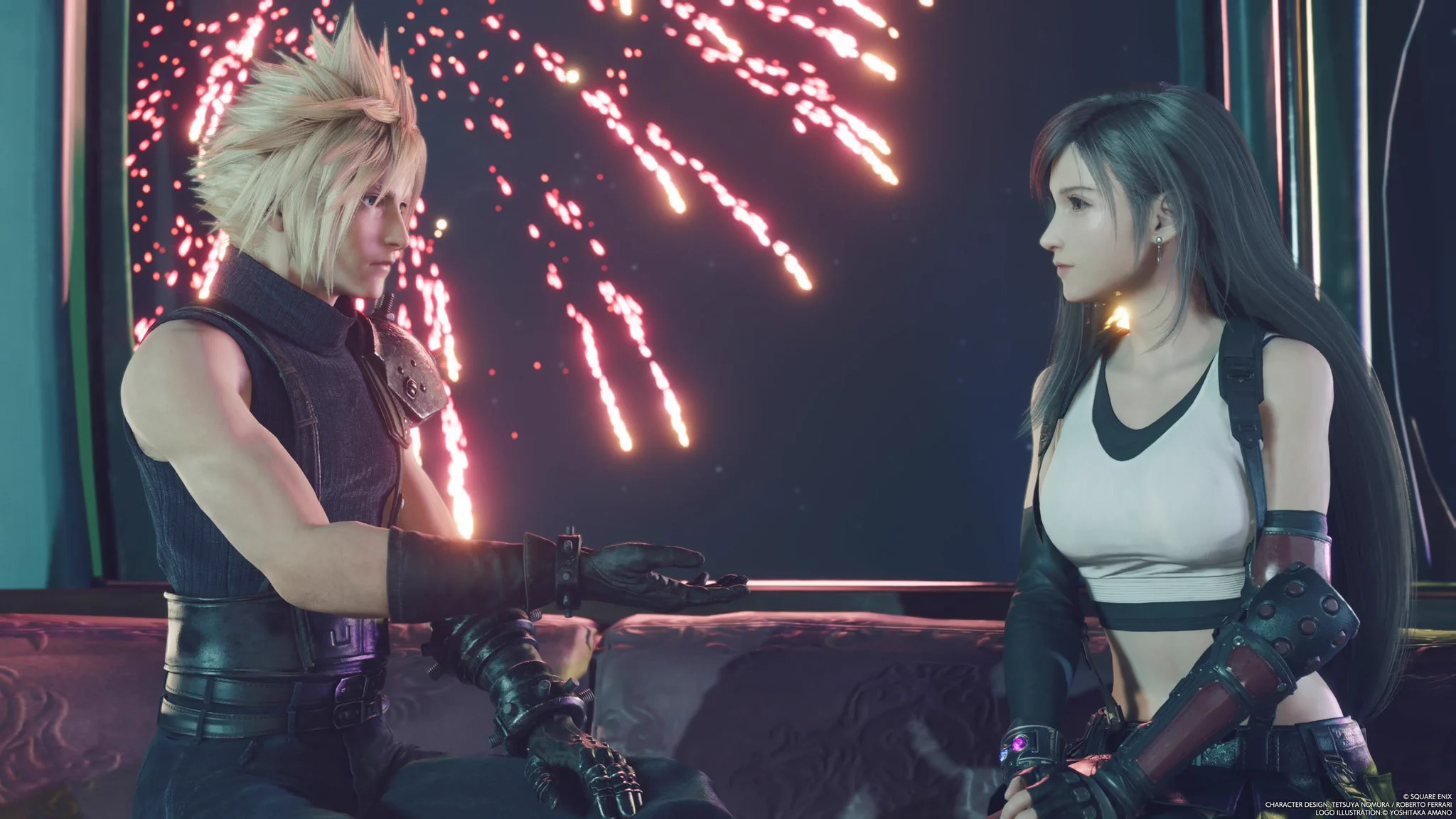 FF7Rリバース 花火 コラボ クリアファイル ティファ クラウド×ティファ収集bot on X: 