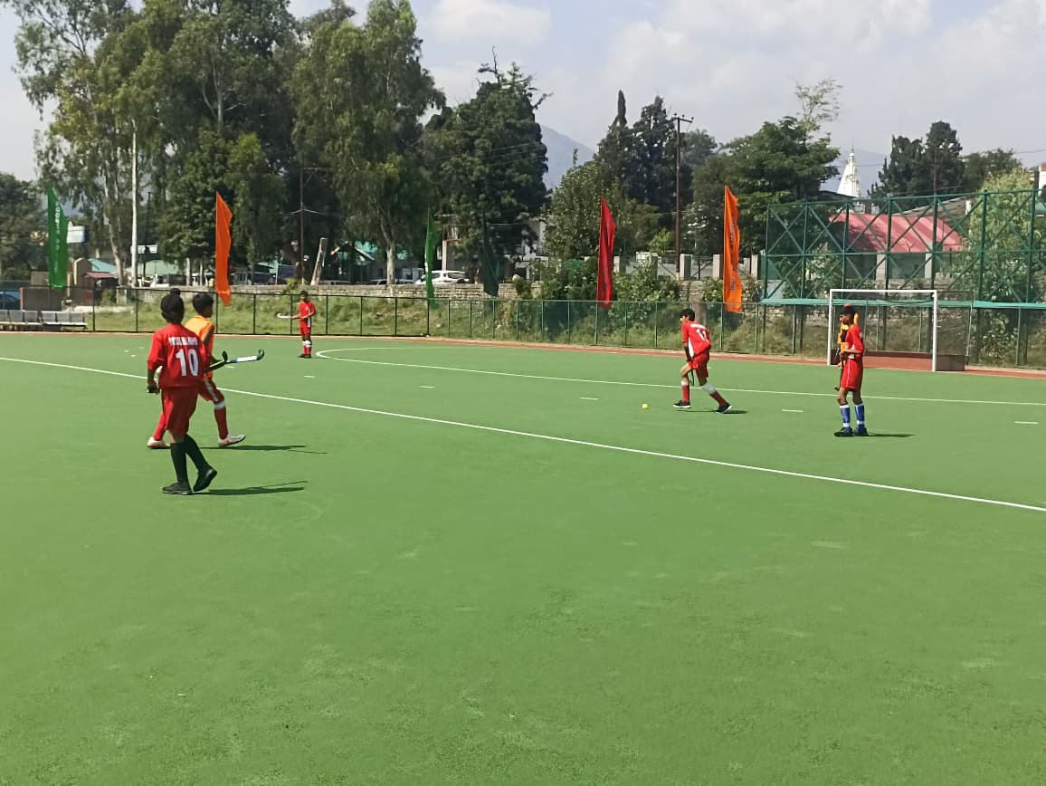 YssPoonch's tweet photo. DAY 2 OF INTER-DISTRICT UT-LEVEL U-14 BOYS HOCKEY TOURNAMENT HELD AT POONCH* https://t.co/krUQ7J610o