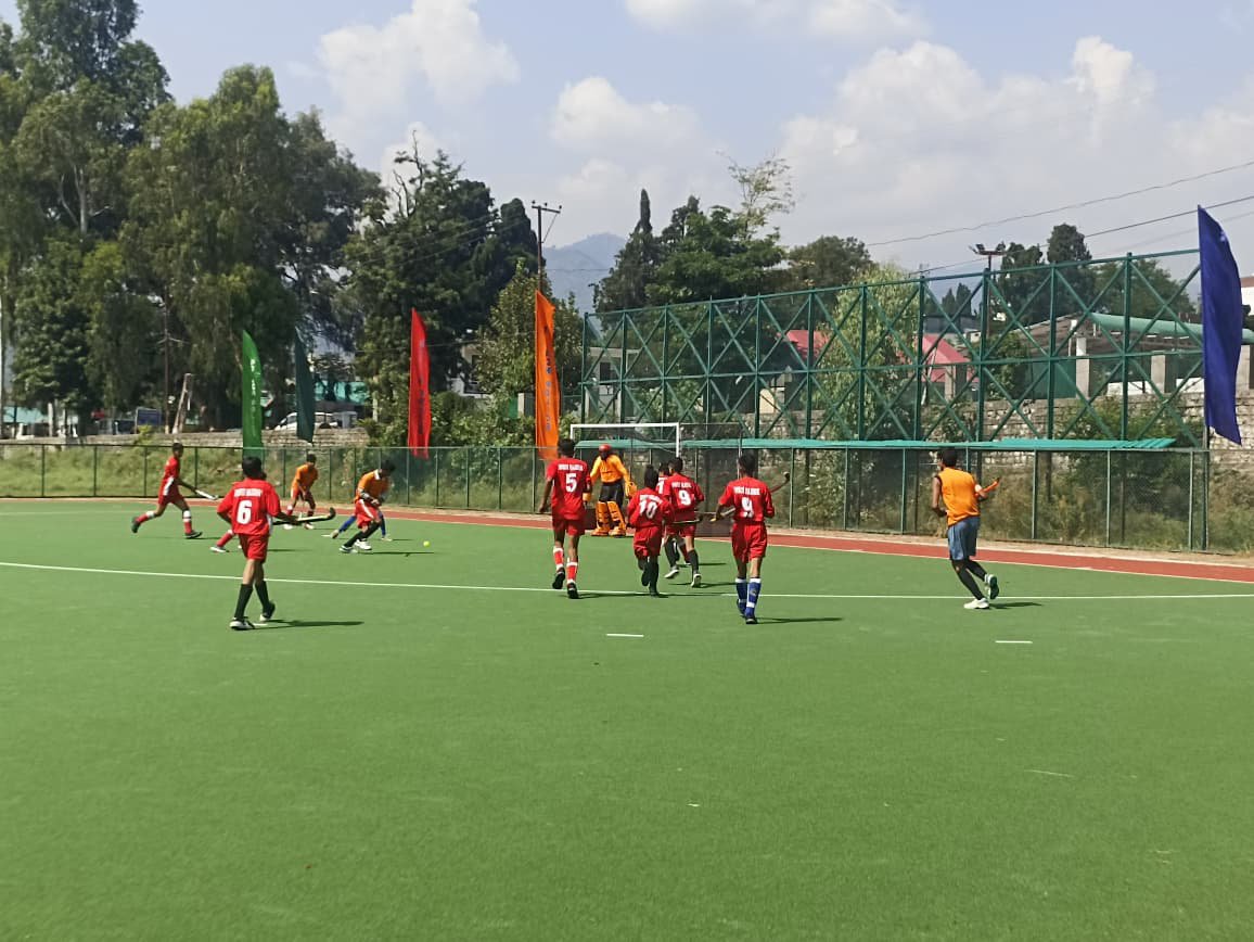 YssPoonch's tweet photo. DAY 2 OF INTER-DISTRICT UT-LEVEL U-14 BOYS HOCKEY TOURNAMENT HELD AT POONCH* https://t.co/krUQ7J610o