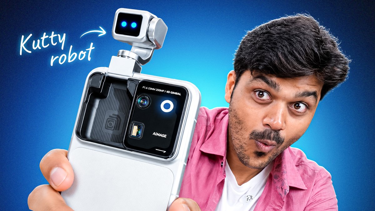 TamilTechOffici's tweet photo. இது Phone-ஆ… Robot-ஆ? 😳 | HONOR Robot Phone

Check here: https://t.co/2t6ebAbAlC

#TamilTech #SuperTT #MrTT #HonorRobotPhone https://t.co/uZcYYt0R6x