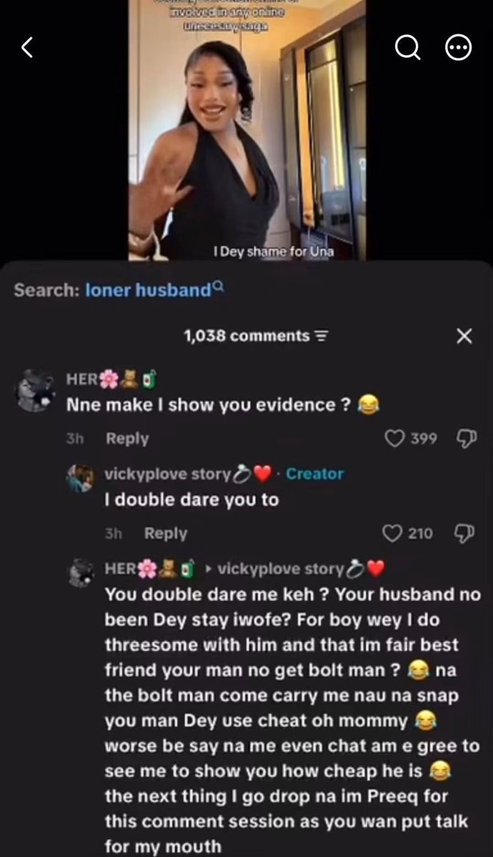 TheEmmalez's tweet photo. She immediately deleted her post after that girl replied.

Some men will stain your white 🥺😂 https://t.co/rq7FihnkLS