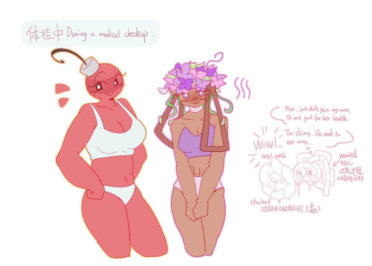 abirdhuiniu's tweet photo. Some body comparisons.. for entertainment purposes only.#dandysworld #dandysworldfanart https://t.co/AONtZOQcfh