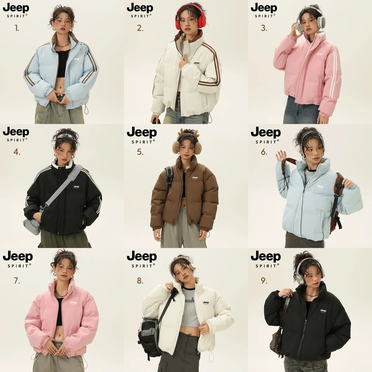 Morenmore_th's tweet photo. ꒰Giveaway time!🐧꒱

แจก Jeep Spirit - Down Cotton Jacket ⋆⁺₊
จำนวน 1 รางวัลเฉพาะ follower ของทางร้านน้า⛸️ (เลือกสีได้ค่ะ) 

กติกา: รีทวิต+ เมนชั่นสี 1-9

ประกาศผล 30 กันยา https://t.co/suB2gy9DyG