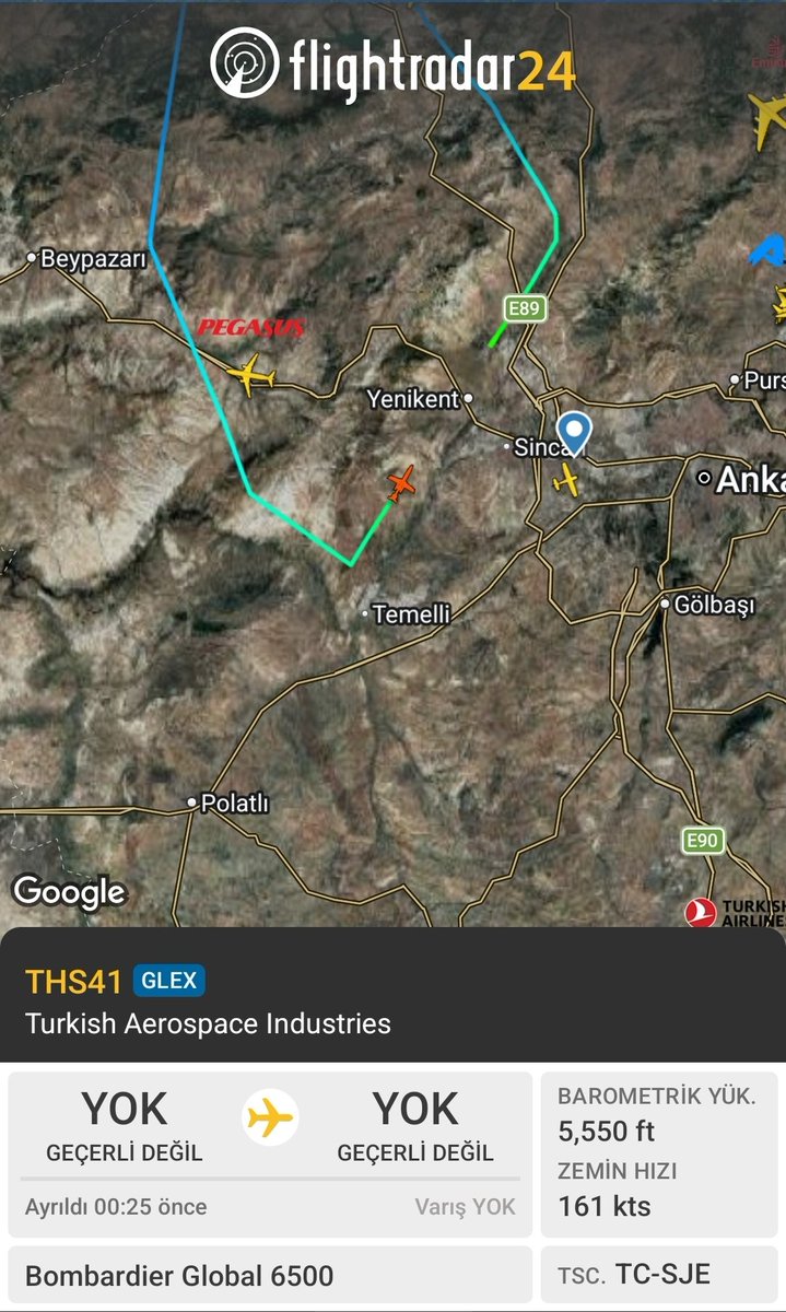ARO0780's tweet photo. Tusaş'ın testbed ucağı herhalde bu ? https://t.co/DgBU42ucGT