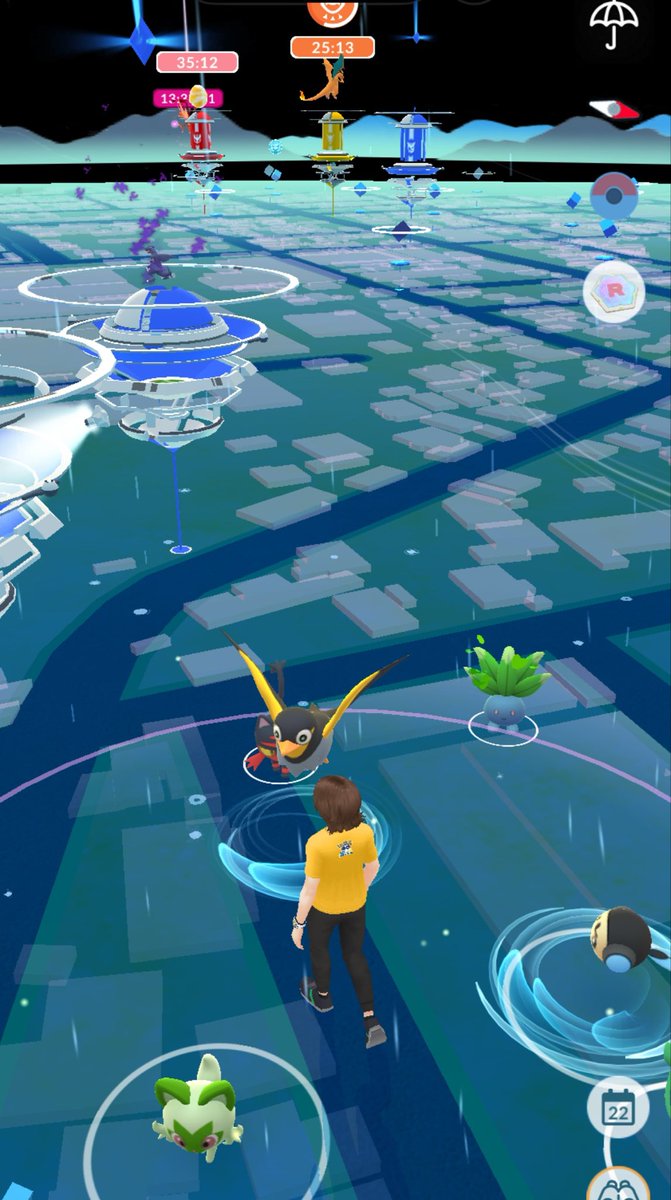 kapia0416's tweet photo. バグでマップ空真っ暗に！これはこれでカッコいいかも
#ポケモンGO https://t.co/ihPy9GUsS9