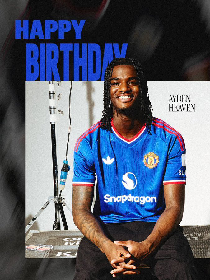 TheUnitedFan675's tweet photo. Happy birthday to our star centre back 🎉🎉 

We love and appreciate you Ayden 💝💝 

Keep up the amazing work bro ❤️❤️❤️ https://t.co/3iCtBH9uAM