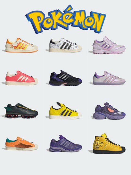 OscarPKicks's tweet photo. #ad #AdidasPartner #AdidasSeptemberDeals
Now available Pokémon x adidas Collection
Jackets
Gengar>https://t.co/HnkirAdLPa
Charizard>https://t.co/h10MgWd7YK
Pikachu>https://t.co/5iNqdoKzcp
Jerseys
Charizard>https://t.co/prRL0FUaDi
Pikachu>https://t.co/XjY4Ss2iMH
Adistar Control 5
Haunter>https://t.co/1TU4Sb4IX4
Rayquaza>https://t.co/QybftqwNGj
Superstar II Mid
Pikachu>https://t.co/VVVhX4UtbI
Superstar II
Pikachu
Yellow>https://t.co/MiUo6bGrR0
White>https://t.co/qDH8zD31yd
Samba OG Mewtwo>https://t.co/QyRjFDJs59
Charmeleon>https://t.co/3B1FaTyWHD
Charazard>https://t.co/n94xydls56
Charmander>https://t.co/oYyhv6O1vO