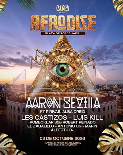 celadero_'s tweet photo. Se venden 5 entradas para Afrodise, Plaza de Toros de Jaén, el día 3 de octubre de 2026. 

Zona: Grada. 

Precio individual: 25€ 
Precio completo: 125€ 

Contacto por DM ⬇️⬇️⬇️

#afrodise #entradas https://t.co/4s2TWvyyj8