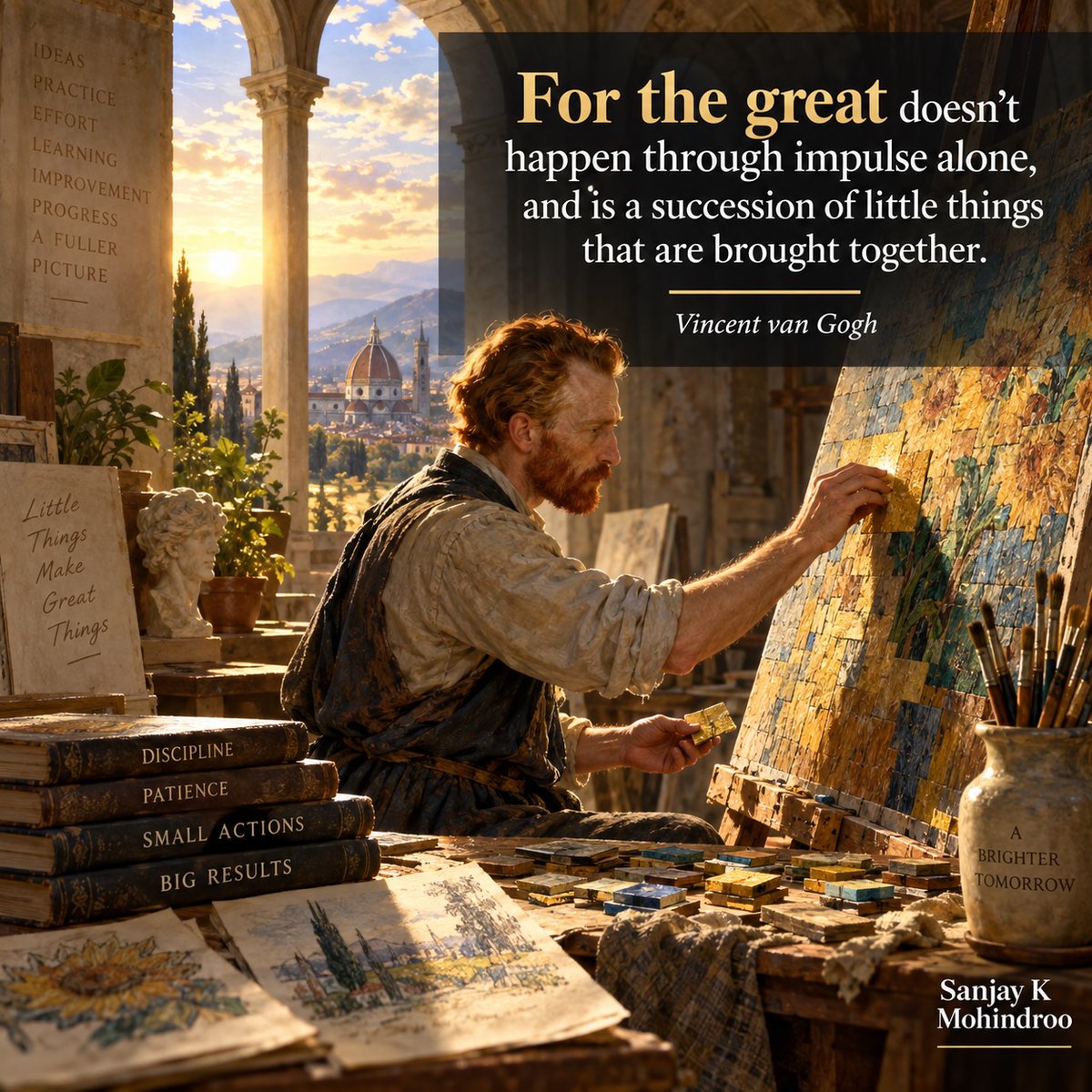 skmohindroo9's tweet photo. Greatness is rarely one big moment. It is the result of small actions repeated with care. Read the full Thought of the Day. #Greatness #Consistency #Discipline #PersonalGrowth #LifeLessons #SuccessMindset #DailyProgress
https://t.co/WeSo9cD20v https://t.co/jGOwIpblWj