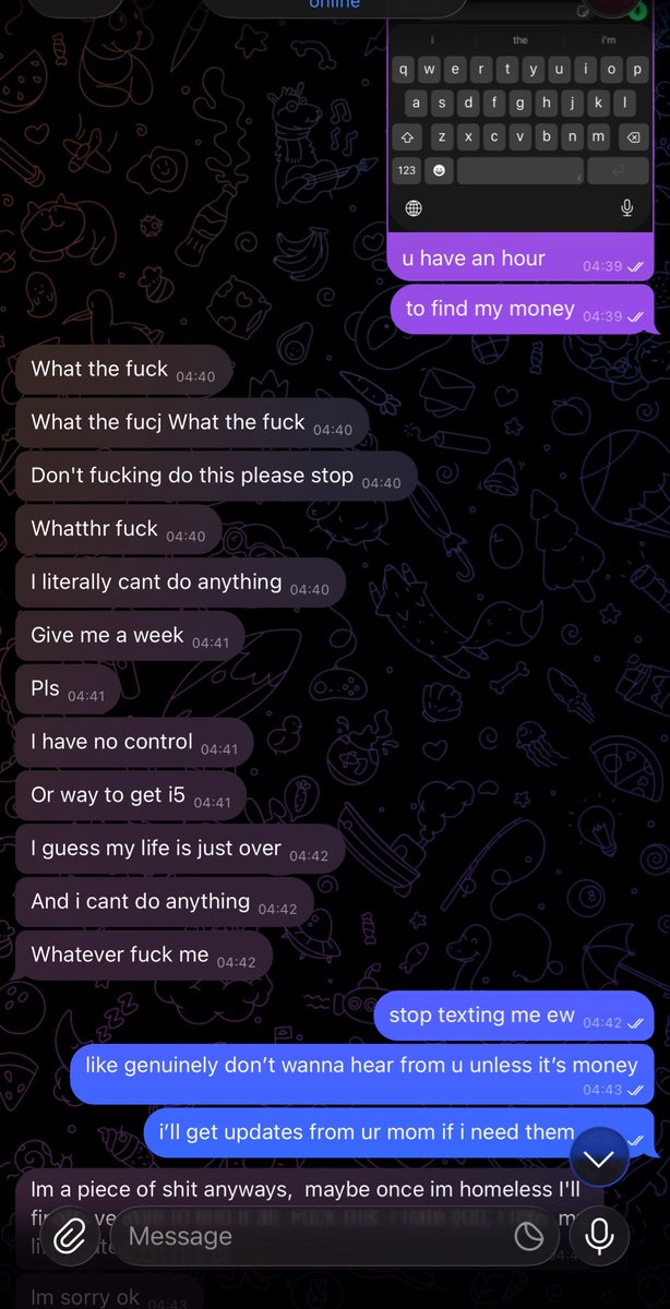 urbratgod's tweet photo. when you wake up and realise you signed ur life away for a nut. now ur internet domme is besties w ur mom https://t.co/SLWmWnnM9E