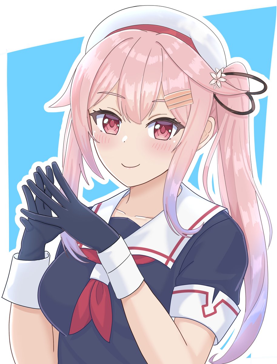 SeaBee_illust's tweet photo. 春雨ちゃん進水日おめでとー！
（大遅刻）

＃艦これ　
＃春雨進水日 https://t.co/zzaycRCAJR