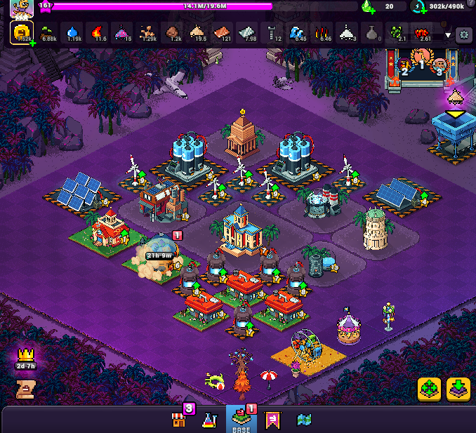 bautistapmb's tweet photo. What's the better move right now? 👀 

Upgrade my Base or focus on Factories first?  

Trying to figure out the most efficient way to progress without wasting resources.

@AngryDynomites
#DynoMindshare https://t.co/yQSz2W4GRe