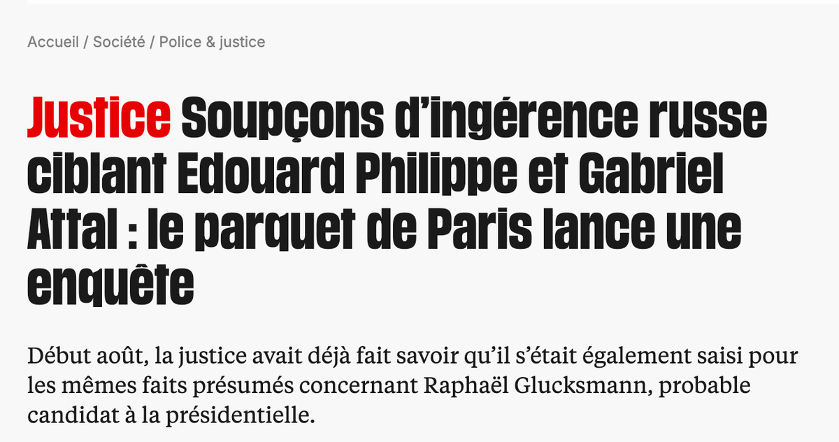 bouliboulibouli's tweet photo. Un compte russe à 10 abonnés fait 3 vues sur Edouard Philippe, des dizaines d'articles et ouverture d'une enquête.

L'adjoint de Poutine dénigre Marine Le Pen, pas de réaction. https://t.co/Y8uEcmpCcB