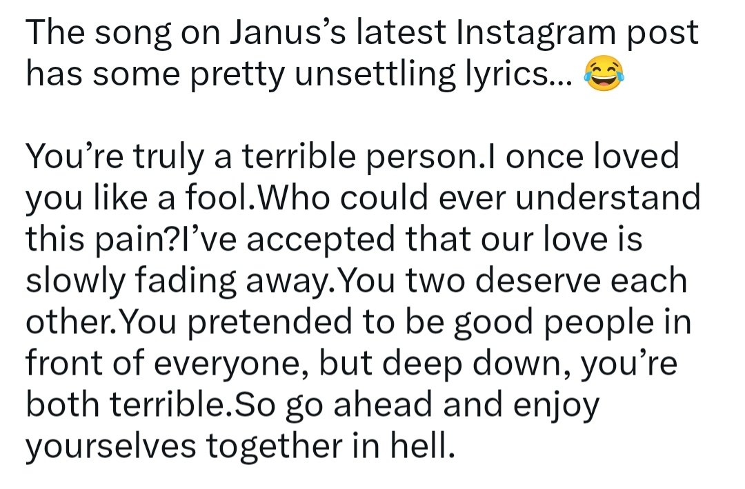 BeckyScam's tweet photo. @_tan7 Poor janus boy she left him for mr muslce hyrox lover😝
Now the boy janus posting about how cruel and terrible she is. https://t.co/QyDIfXYsOi