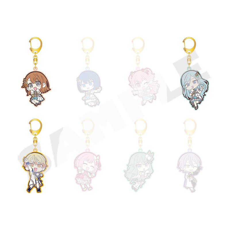 gu2h3's tweet photo. プロセカ 感謝祭 ラバーキーホルダー アクリルフィギュア ワンダショ モモジャン 交換 譲渡

譲：みのり 雫 司

求：定価＋送料、2枚目類、遥、穂波

土曜日朝会場受け取りにて予約済み
感謝祭両日手渡し◎

・交換は手渡しのみ、譲渡は郵送◎
・司の譲渡は3点纏めてのみ
・交換はモモジャンのみ https://t.co/J9ckYUC7kS