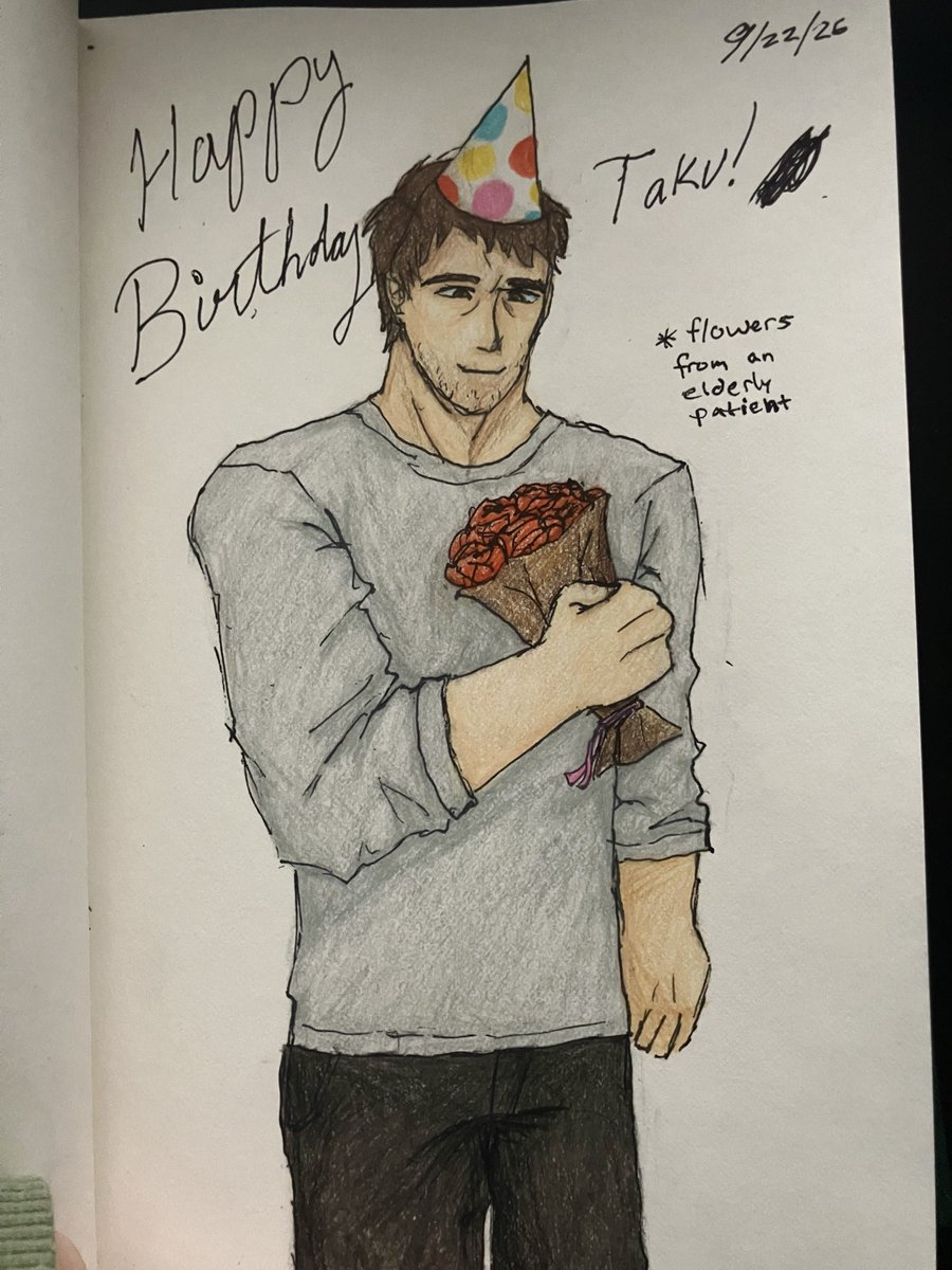 seragakiaosu's tweet photo. mmphg happy birthday taku 👅

sorry to disappoint but my art is indeed bad https://t.co/QRSjaEX11e