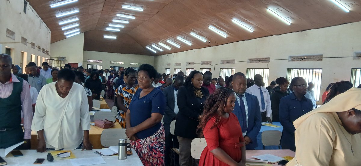 ngabotonny22's tweet photo. HAPPENING NOW: ECCE Policy Dissemination Meeting -Kira Municipality.The one day ECCE Policy Dissemination Meeting for Kira Municipality is underway at St. Kizito High School,Namugongo.The meeting brings together education stakeholders to promote quality, safe and inclusive ECCE https://t.co/cJYVjv26Zj