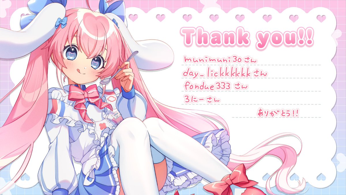momohina_nano's tweet photo. ここ数日のありがとうです🎀
みんなの応援のおかげで楽しく活動が続けられています > ·̫ <✨ https://t.co/PW4IpfBSH1