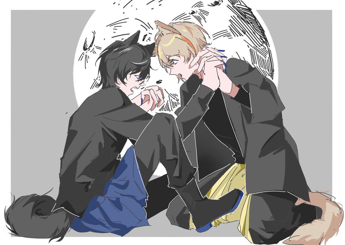 GraceFoxitse's tweet photo. 🐺🐺 https://t.co/CJxg8sChia