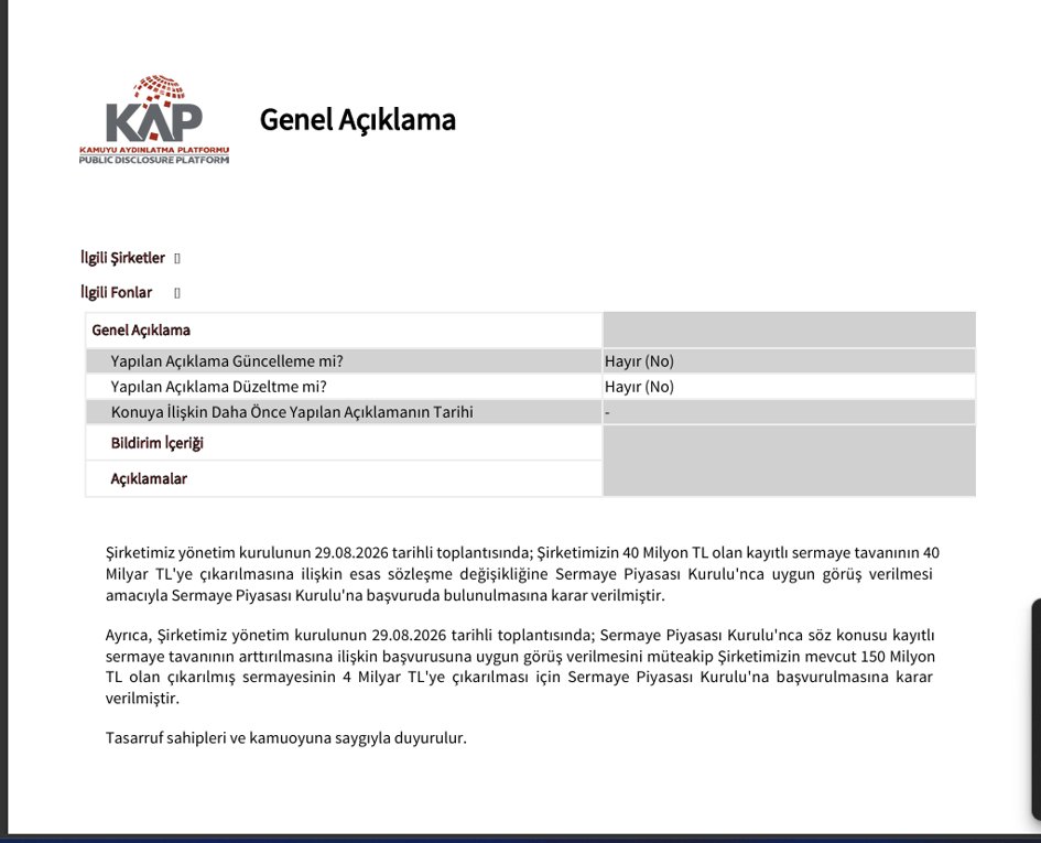 ugur19381938's tweet photo. spk nın uyum rehberine bir gün sonra biz sermayeyi 4 milyar yaptık fonlarda uyum sağladı KAP bildirimi ile bizi yemleyen TERA ya spk sessiz kalarak paramızın soyulmasına seyirci kalmıştır.Sayın cumhurbaşkanımızdan el atmasını talep ediyoruz.@RTErdogan #tly #dfı  #fonmağdurları https://t.co/vvqUFzp03Q
