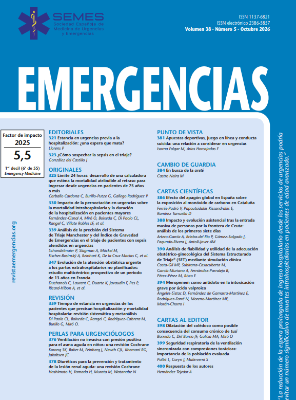 SEMES_'s tweet photo. 😍Ya disponible el nuevo número de @EMERGENCIAS_NET 

https://t.co/dd7XAsSocc https://t.co/VRV2LTd57J