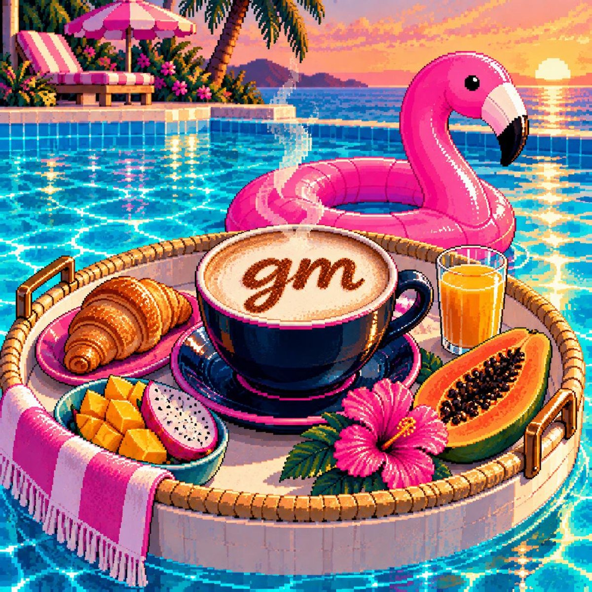 solpoolparty's tweet photo. GM 🦩☀️ https://t.co/Hr865aQqIU
