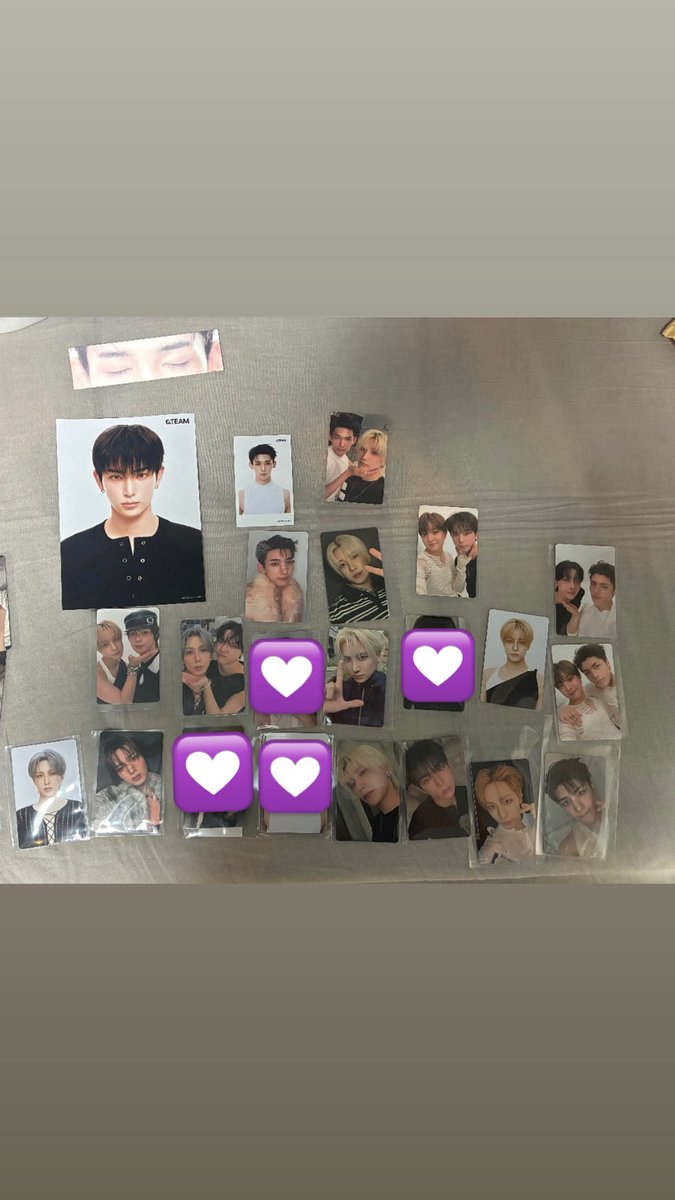 idle_knn's tweet photo. &amp;TEAM　Mark on Me トレカ　交換

譲:写真記載 （JO,MAKI優先）
求:Kレンチキュラータグ、未所持K,EJ,ニコ,YUMA,HARUA トレカ（ケミも🉑）

📮郵送での交換希望
未所持であれば基本的に対応させていただくつもりです！お気軽にお声掛けください🍀
#andTEAM https://t.co/6XtS70PtOI