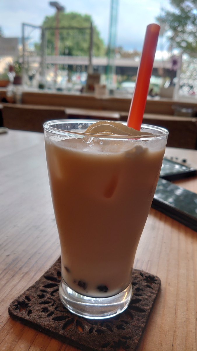 dotnomori's tweet photo. ①イベント終了後の打ち上げ（食事）
朝霞市産業文化センター１Ｆ
『Ｃａｆｅ ＣＯＺＹ』にて。

おふくろカレー（私）
アメリカンコーヒー（私）
タピオカミルクティー（娘） https://t.co/MyBFiujKYv