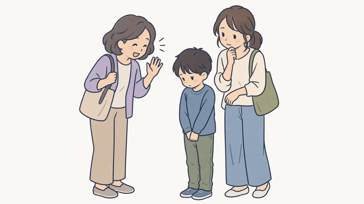 futokonjp's tweet photo. （今日の��題）
人前で固まる子どもに挨拶をするよう促すか迷いませんか？

学校にもなかなか行けず、人から声をかけられても返事が出ないわが子。

無理はさせたくないけれど、挨拶はしつけとして教えた方がいいのか、迷うところです。

#不登校の親 #不登校ママ https://t.co/ZcOHwAQNp9