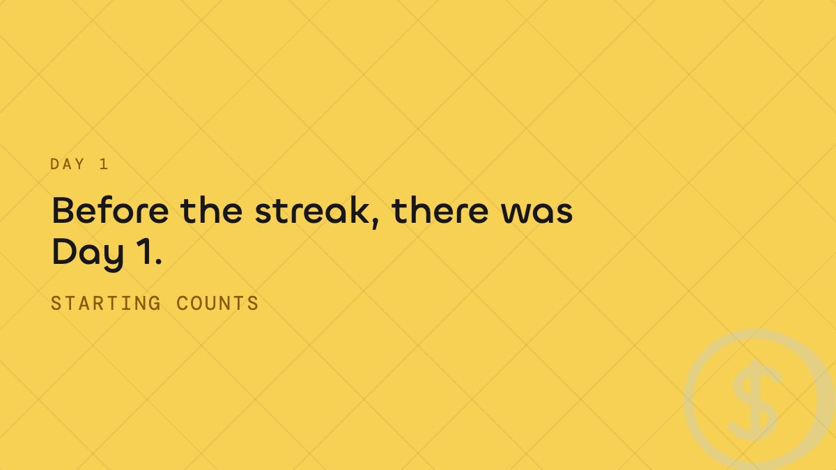 monietab's tweet photo. Before the streak...

There was Day 1.

Before the milestone...

There was the first save.

Before the completed goal...

There was the decision to begin.

Starting counts. 🌱

#EverySaveCounts https://t.co/mDrth65Vsc