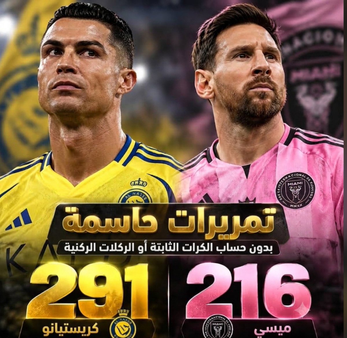 lfc009666's tweet photo. الأسيستات بدون كرات ثابتة ولا ركنيات ❌

متأكد إن الإعلام عمرها ما راح تنشر شيء زي كذا

🇵🇹 كريستيانو: 291 أسيست
🇦🇷 ميسي: 216 أسيست https://t.co/47MwvMvlJM