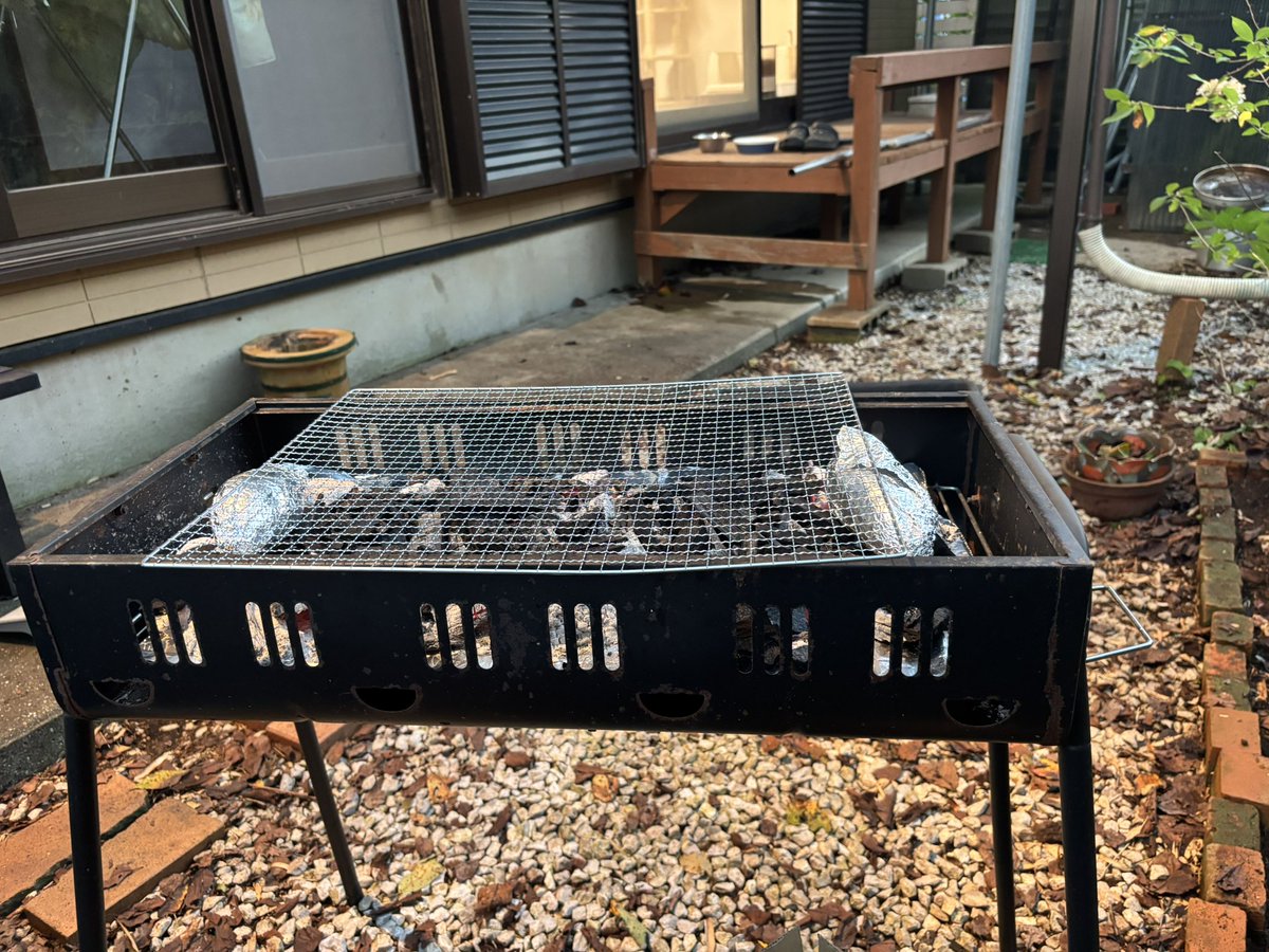 art8157's tweet photo. BBQ🍖 https://t.co/3Py0UL1KmO