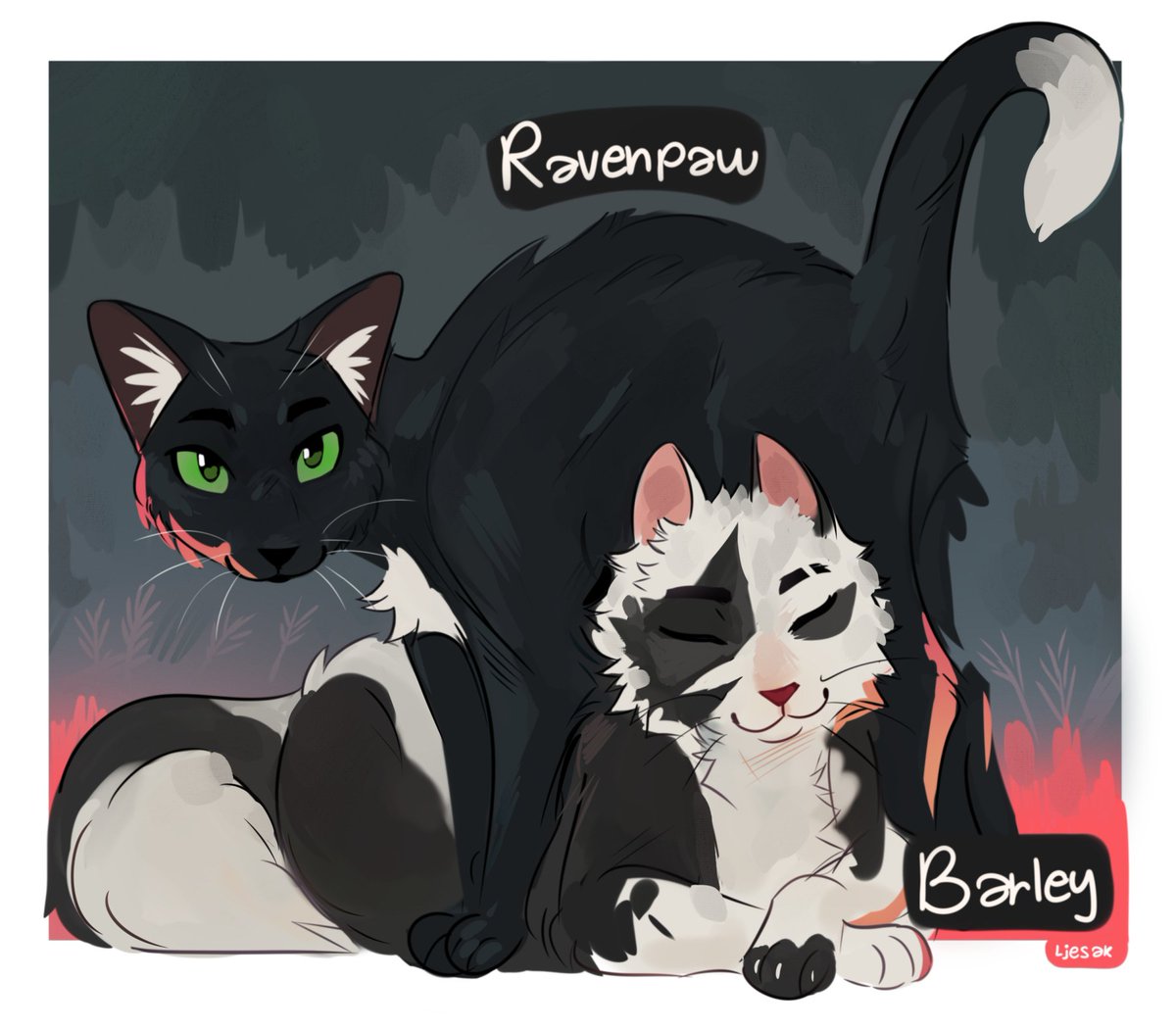 ljesak's tweet photo. #warriorcats https://t.co/d0opdYdJXY