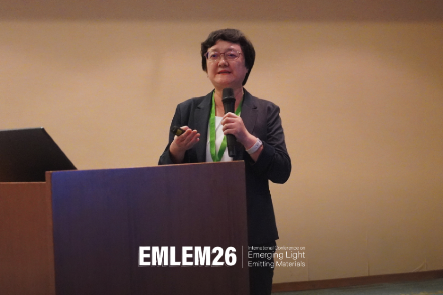 nanoGe_Conf's tweet photo. 🟢#EMLEM26 continues with scientific exchange!

Jacky Even, Sohee Jeong and @CutieQd share new insights into perovskite heterostructures, III–V nanocrystals &amp; defect engineering in low-toxicity perovskite quantum dots for future optoelectronics

🔗https://t.co/Zu76ZBj56V https://t.co/tIkZgLyfnt