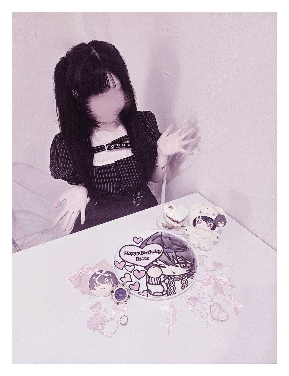 rityunya's tweet photo. ❥･•kilala cafe(京都/丸太町)

ショートケーキも美味しいしイラスト激カワで最高のプレートをありがとうございました😻🩷
司くんも祝ってくれてありがとう>  ̫<♩

#朔間凛月生誕祭2026
#朔間凛月誕生祭2026 https://t.co/0O2ILc0kaS