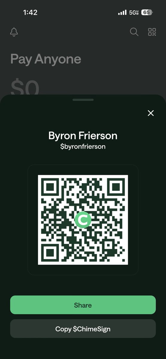 ByronFrier5's tweet photo. @AllInAbe Did my chime https://t.co/fsQBe8107a