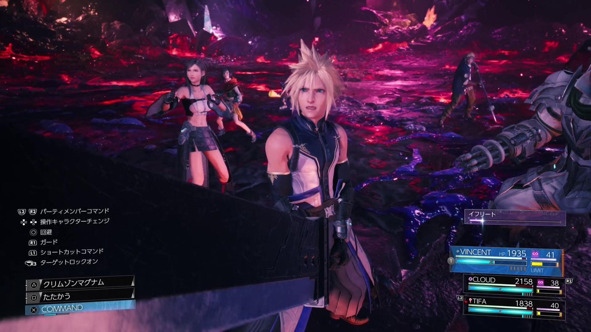 AUTOMATONJapan's tweet photo. 『ファイナルファンタジーVII リベレーション』TGSバトルプレイ感想。最終作のバトルは、自由で、難しくて、面白い。黒魔道士ティファ躍動、ヴィンセントはちょっと難しい
https://t.co/UezzMjYen3 https://t.co/WNxcgCJKL8