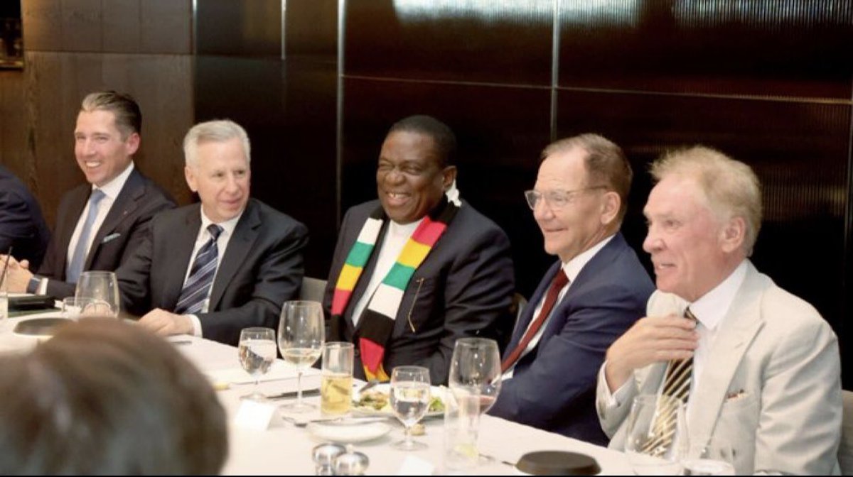 hazelwekwagondo's tweet photo. President @edmnangagwa's attendance at the UNGA in New York is bearing positive results.

As a shrewd diplomat, he has engaged 35 investors who have expressed keen interest in investing in Zimbabwe.

Surely, under the leadership of President ED, Zimbabwe is now open for business. https://t.co/nwZBnXKTBi