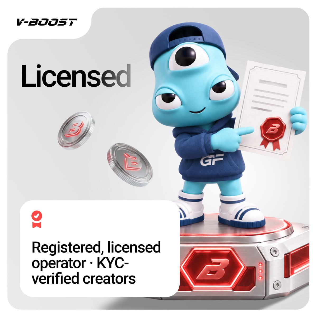 VBoostX's tweet photo. @VistoryX is opening its own launchpad. Thursday, Sept 24.

Meet @GuruFun — a Community Pad on Solana, where the community decides which ideas get a market before there's a price.

✅ Licensed
✅ Not starting from zero
✅ A Community Pad, not a memepad

Same Passport. Same BGB.