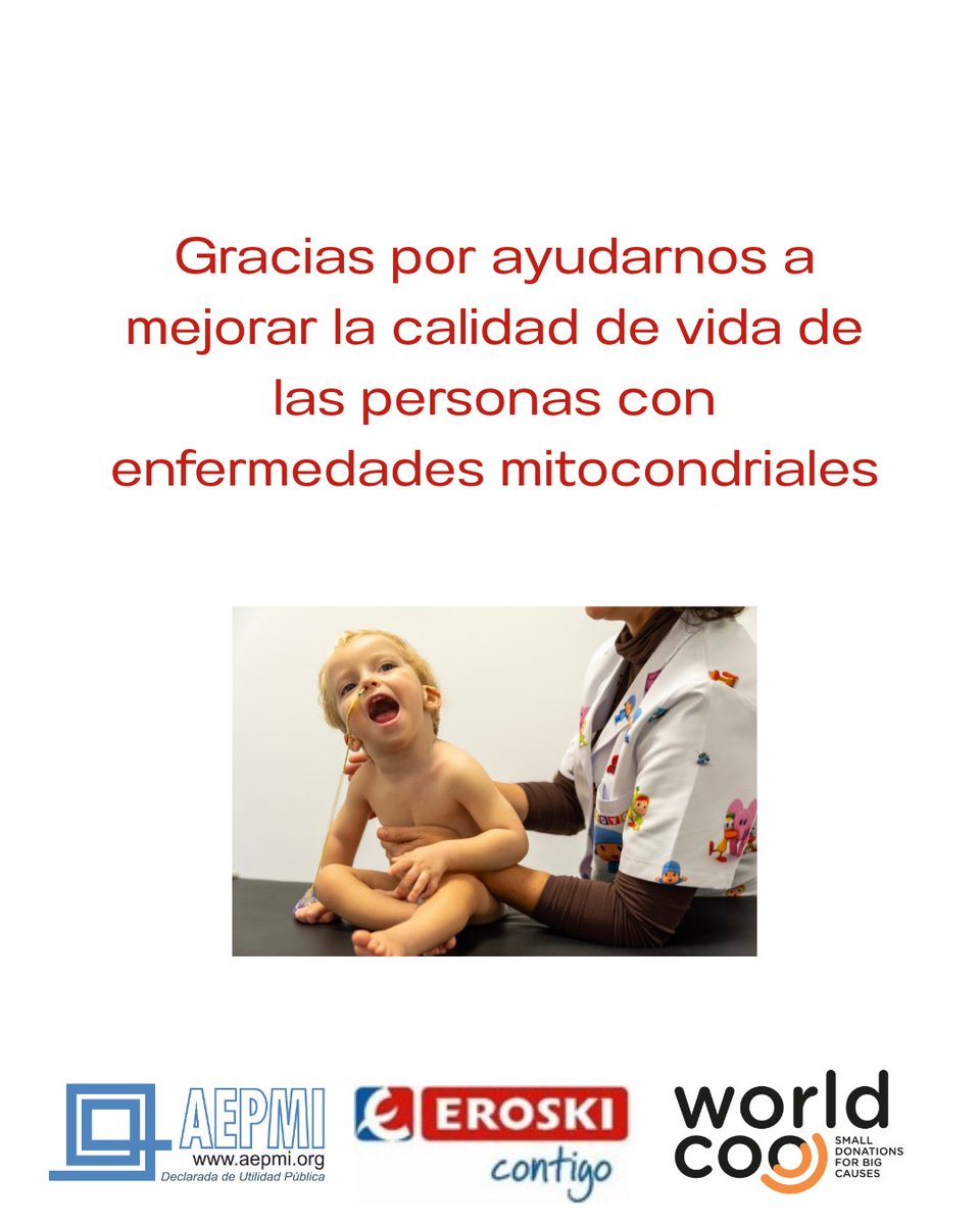 AEPMI's tweet photo. Toda la recaudación de todos los supermercados de España en ese periodo se repartirá entre AEPMI y otras 4 entidades.
También puedes donar online ✅https://t.co/5CzJScgfNR #EnfermedadesDegenerativas #AEPMI https://t.co/MbsXvrdT2V