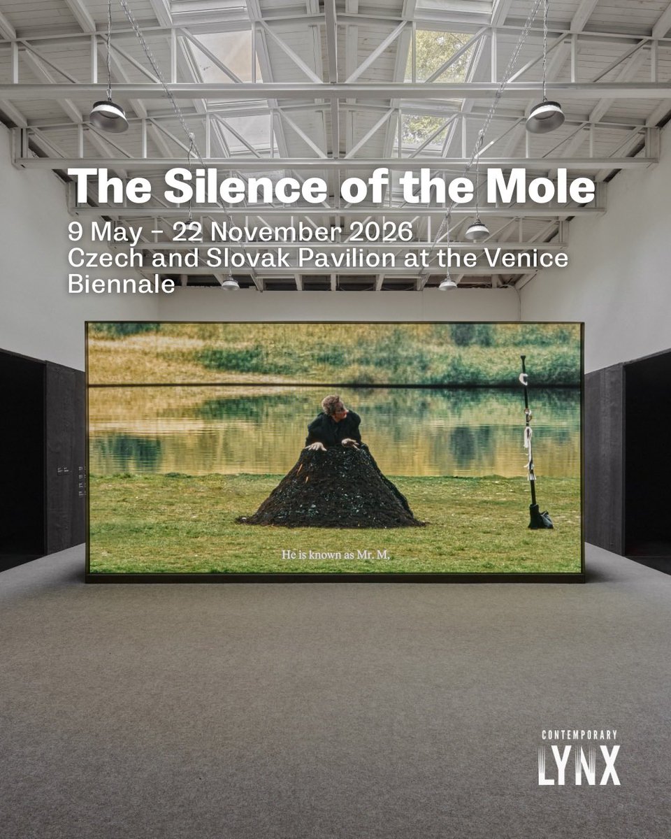 Lynx_art's tweet photo. “The Silence of the Mole”, by Jakub Jansa and Selmeci Kocka Jusko, curated by Peter Sit, brings together film, sculpture and sound to explore what happens when imagination becomes entangled in the mechanisms of soft power.

On view in Giardini until 22 November. https://t.co/s7z0PGWylR