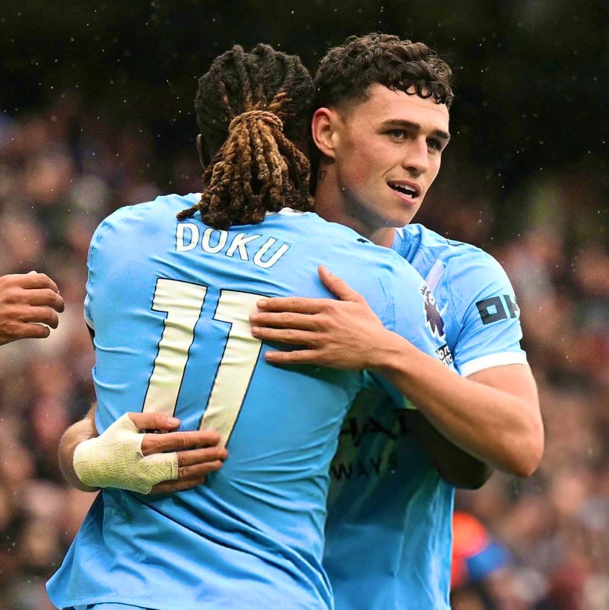 SkyBluesXtra's tweet photo. 🚨❌ OFFICIAL: Manchester City players not selected for the international break:

🇧🇪 Jeremy Doku
🇧🇷 Allan Elias
🏴󠁧󠁢󠁥󠁮󠁧󠁿 Phil Foden
🏴󠁧󠁢󠁥󠁮󠁧󠁿 Marcus Bettinelli 
🇵🇹 Matheus Nunes https://t.co/TQVQEYBEA3