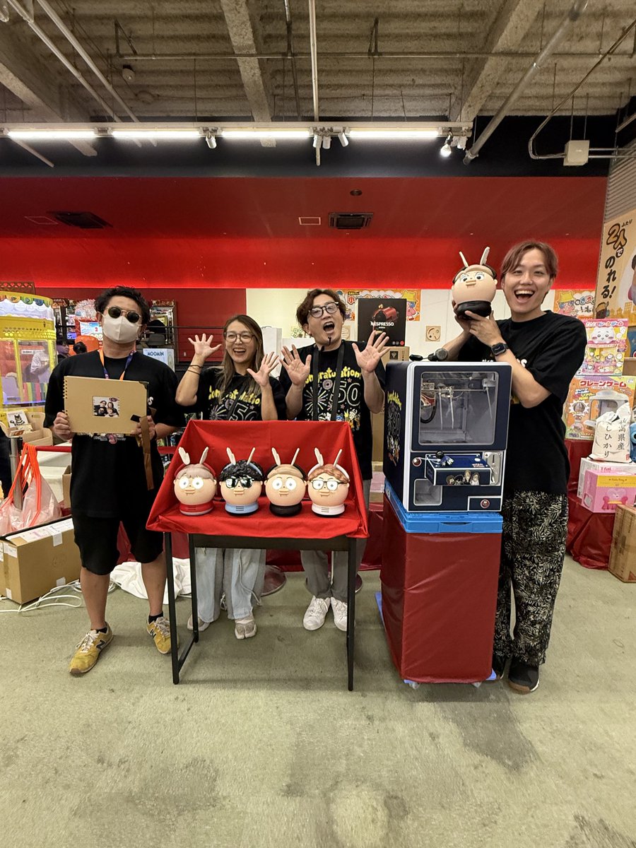 mokkaich_staff's tweet photo. 50万人突破記念イベントにお越しいただいた皆様、本当にありがとうございました！！🙌✨

サープラ鹿児島あそびタウンに、全国各地からたくさんの方に集まっていただき、感謝の気持ちでいっぱいです。

そして、今回のイベントを実施するにあたり、たくさんの方々にご協力・ご準備いただきました。

関わってくださった皆様、本当に本当にありがとうございました！！🙇‍♂️✨

皆さんと一緒に50万人突破をお祝いできたこと、一生忘れません！！

これからも次の目標に向かって、頑張っていきます💪✨

みなさん、これからも「もっかいちゃんねる」をよろしくお願いいたします！！