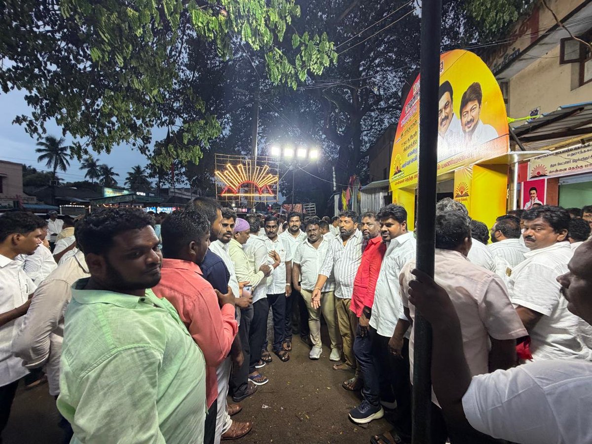 PrabhakarRaja88's tweet photo. சென்னை தெற்கு மாவட்ட
கழக செயலாளர் மேனாள் அமைச்சர் அண்ணன் மா.சுப்பிரமணியன் அவ‌ர்க‌ளி‌ன் தலைமையில், #மதுராந்தகம் சட்டமன்றத் தொகுதி இடைத்தேர்தலை முன்னிட்டு மாமண்டூர் பகுதியில் அமைக்கப்பட்ட சென்னை தெற்கு மாவட்ட தேர்தல் பணிமனையை 21/09/2026 அன்று https://t.co/ISvIssr9EH