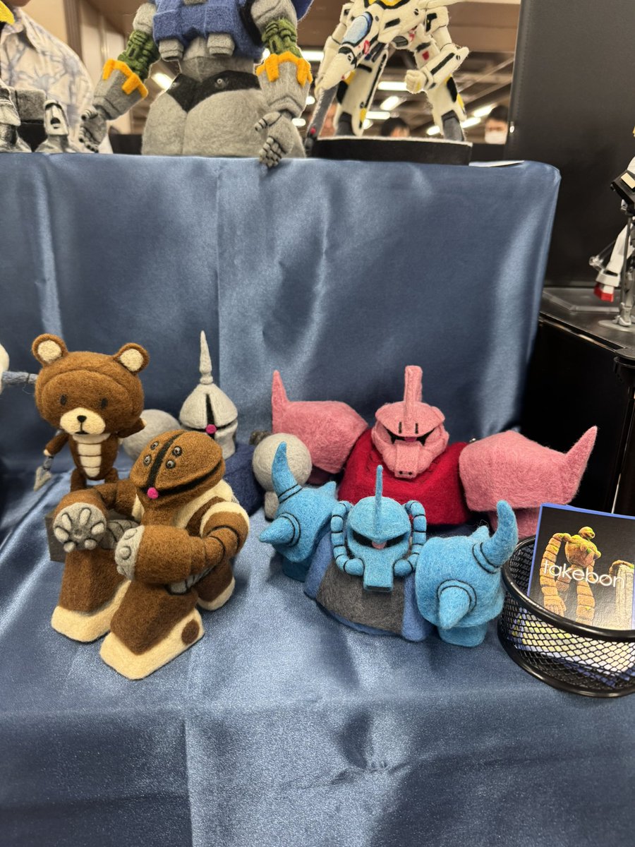 dgo_opb's tweet photo. #ネクスポ 素晴らしい作品だらけで刺激になったなー。フェルトMSも原画崩壊ザクもhide王蟲も切り口が素晴らしい。YMOのお三方近くにスーパーボウル版ビヨンセが！模型イベントでエンカウントする人じゃない！最高！

#ガンプラ
#ネクスポ2026 https://t.co/2thl3KRgAu