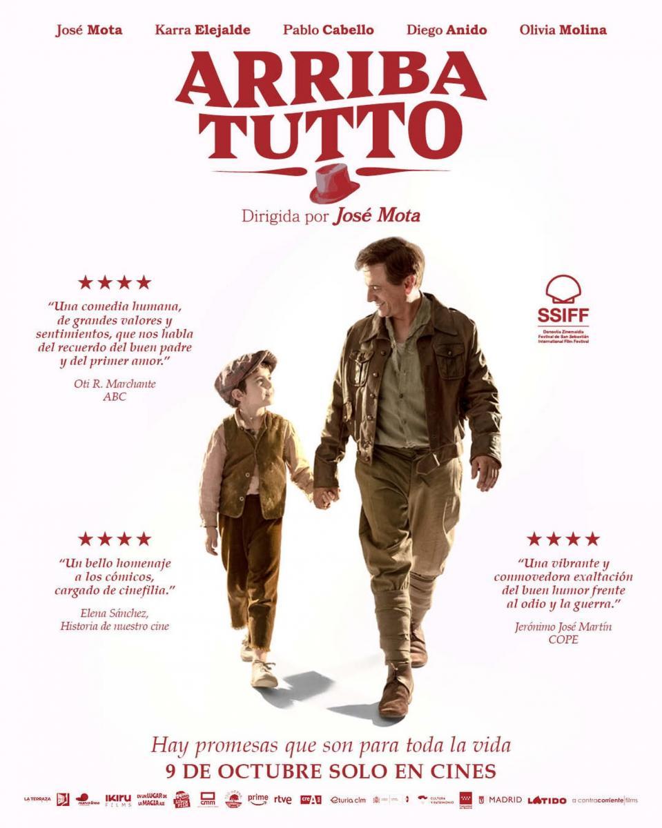 The_Goldman_GJ's tweet photo. #74SSIFF Olor a naftalina en #ArribaTutto. Una película con loables intenciones, pero añeja, inverosímil y subrayada hasta la extenuación. La película, a través de su música y de sus diálogos, grita al espectador lo que debe pensar y sentir en todo momento, sin éxito. Irritante. https://t.co/8MXVL6aIzE