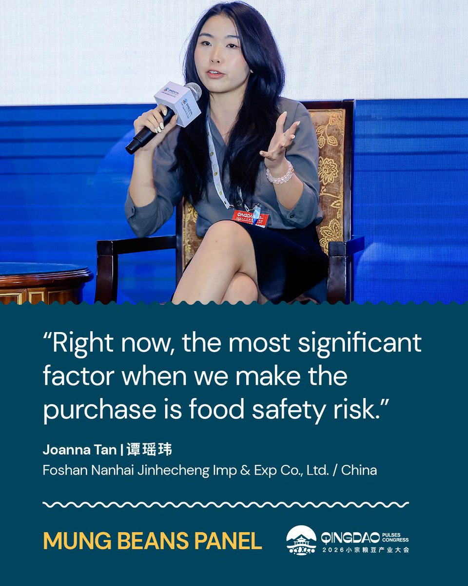 GlobalPulsesGPC's tweet photo. At the Qingdao Pulses Congress, industry leaders shared their perspectives on the mung bean market, China’s growing role in global trade, supply dynamics, pricing and demand.

GPC members can access the full recording
https://t.co/ssnPEzstYA

https://t.co/zuPlpw3oWA

#GPC #Pulses https://t.co/Px578mZdPK