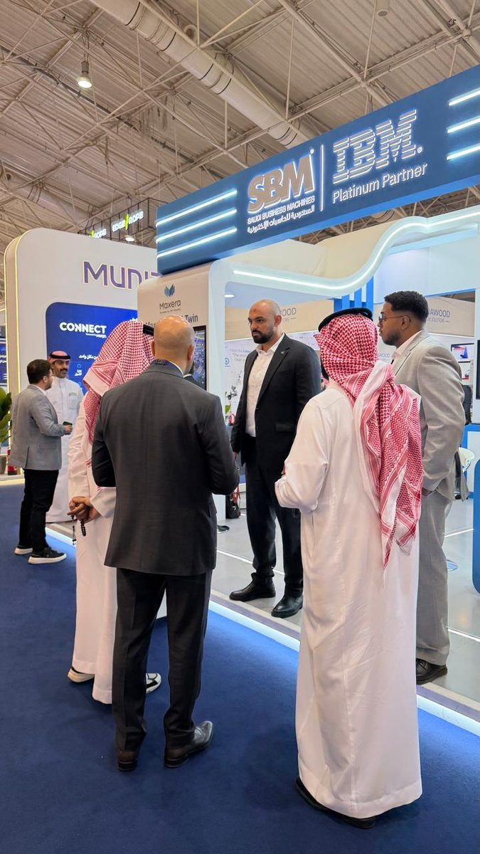 SBMsaudi's tweet photo. The momentum continues on Day 3 at @Sfma_Expo 2026, where #SBM is live, transforming asset management with IBM Maximo.

We are showcasing #Maxera, powered by #IBM #Maximo and orchestrated with #watsonx #AI capabilities. Control enterprise operations through a conversational interface in multiple languages and extend safety into physical environments with autonomous inspection.

Meet our experts, discover Maxera, and see what’s possible.

#SFMA