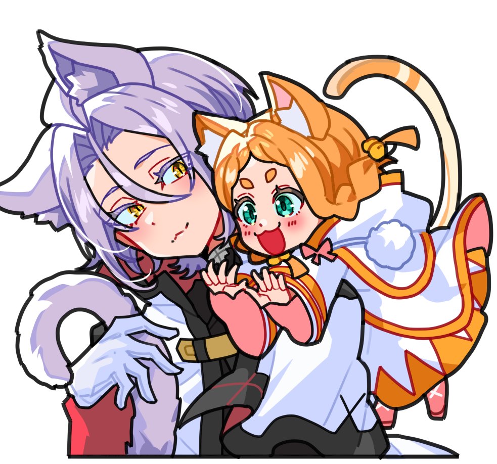 sisyamomanjyu's tweet photo. ※ケモミミ
お揃いー!! https://t.co/pB4GWakks9