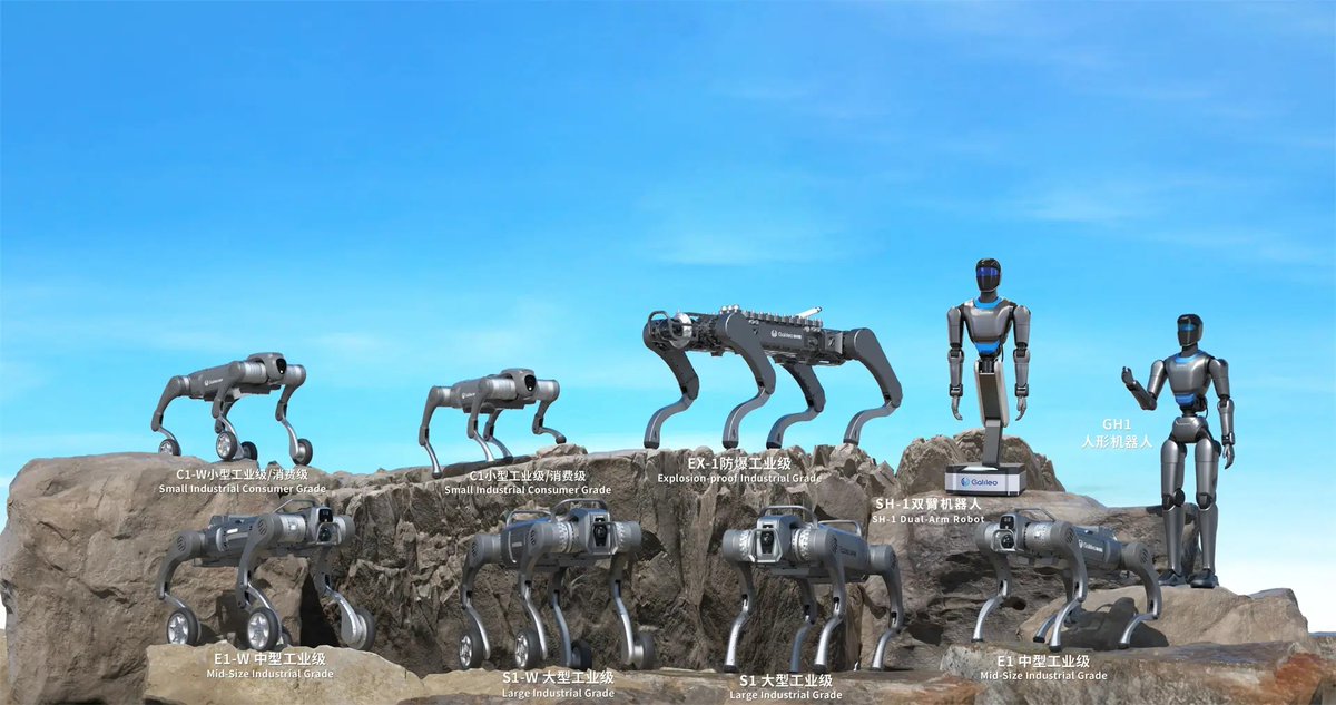 GalileoRobot's tweet photo. Galileo is R&amp;D-driven and manufacturing-grounded, focusing on bionic robots and embodied-AI models to explore intelligent interaction with the physical world.

📧 Contact: galileo@galileotime.com

#galileorobotics #embodiedai #robotics https://t.co/rgITVN4FQT